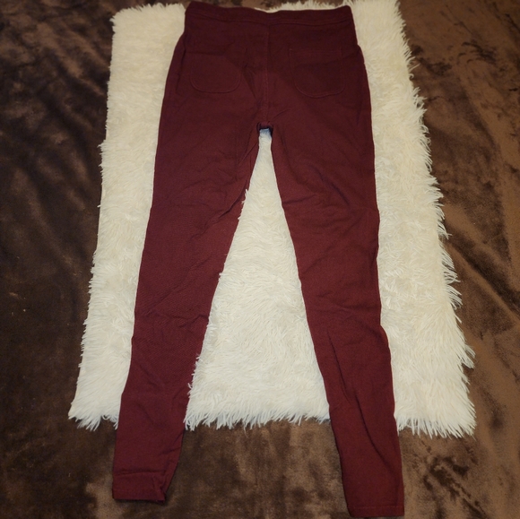 VILLAGE JEANS CRISS-CROSS TIE-UP FRONT JEANS - Picture 8 of 10